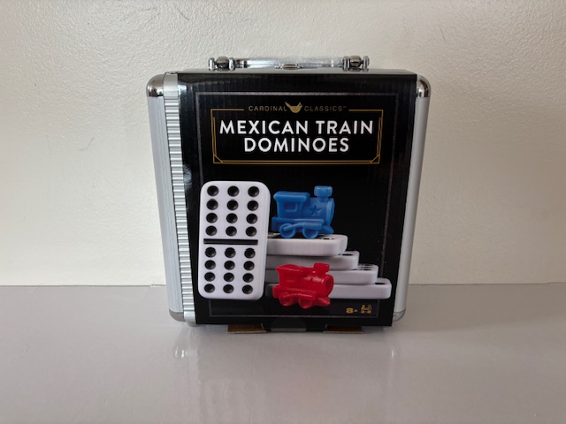 Spin Master Mexican Train Dominoes Game UPC #047754959307