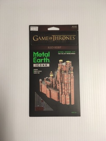 Metal Earth Game of Thrones Red Keep