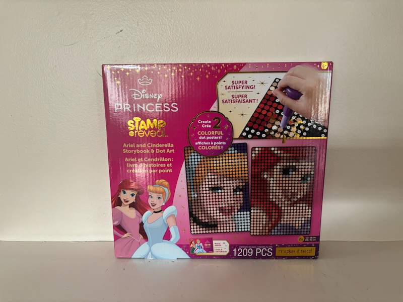 Make It Real Disney Princess Stamp to Reveal Set UPC #695929042288