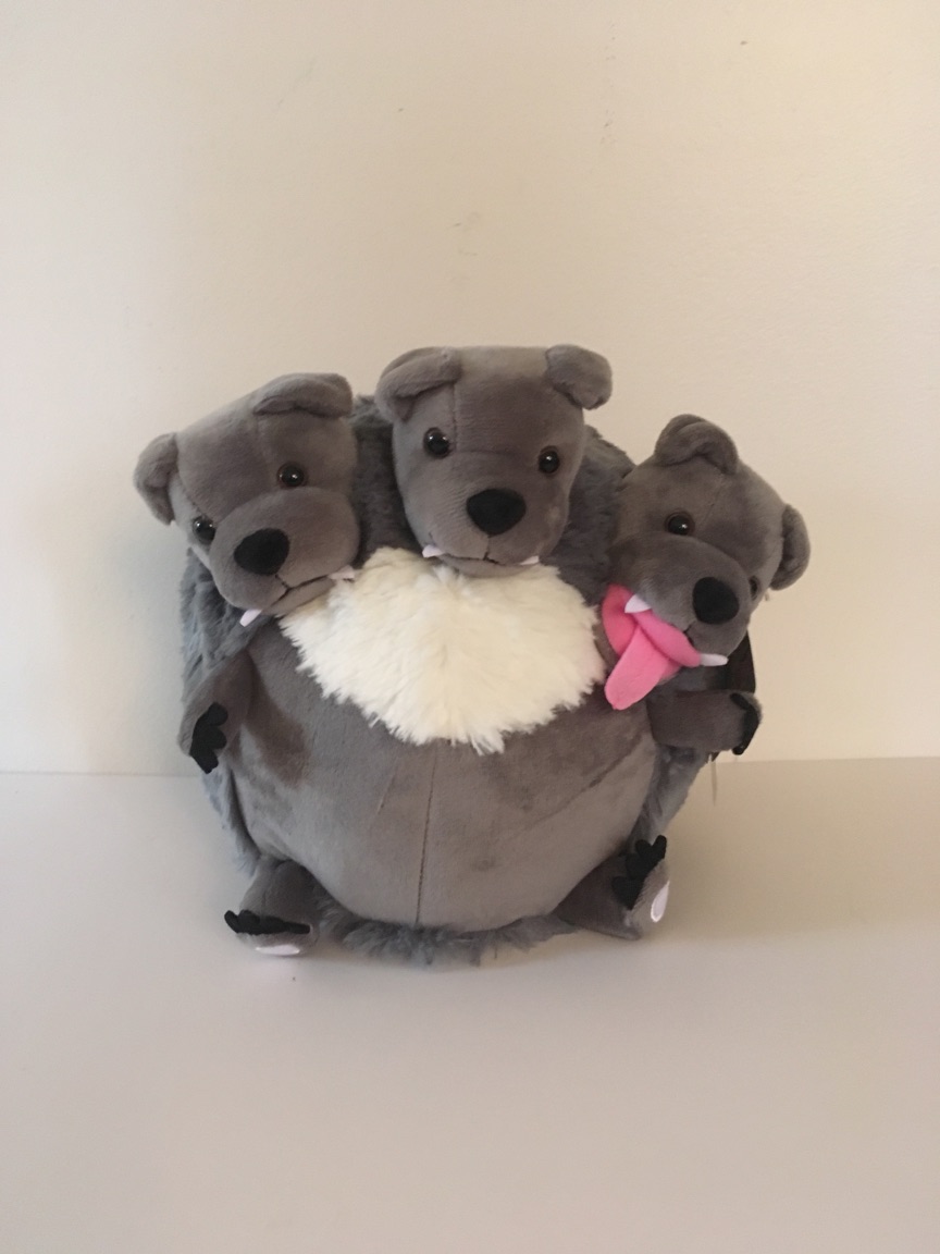 Squishables Cerberus Plush UPC #841024100327