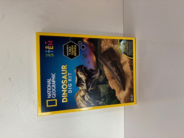 National Geographic Dinosaur Dig Kit UPC #816448029653