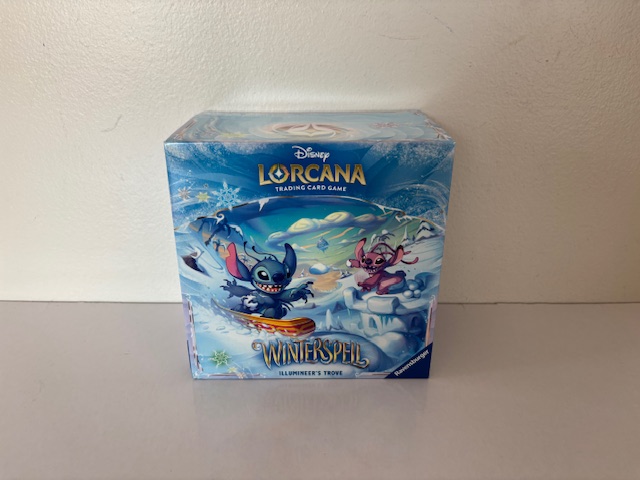 Disney Lorcana Winterspell Illumineer's Trove UPC #4050368988409
