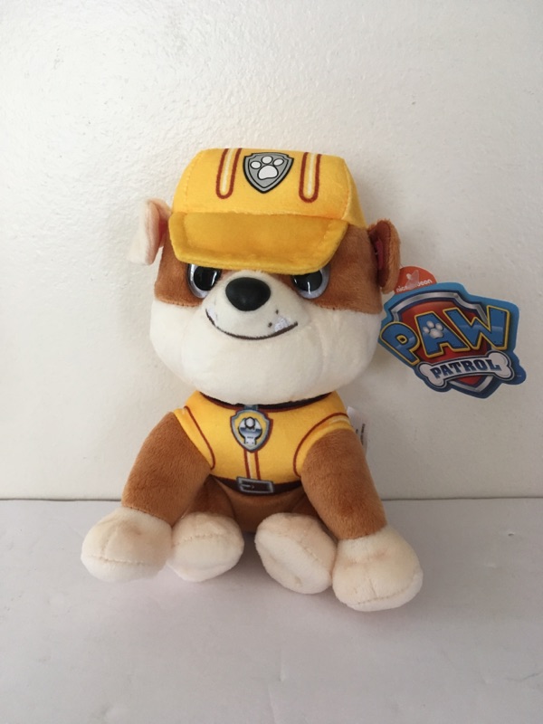 Gund Paw Patrol Plush - Rubble UPC #778988481707