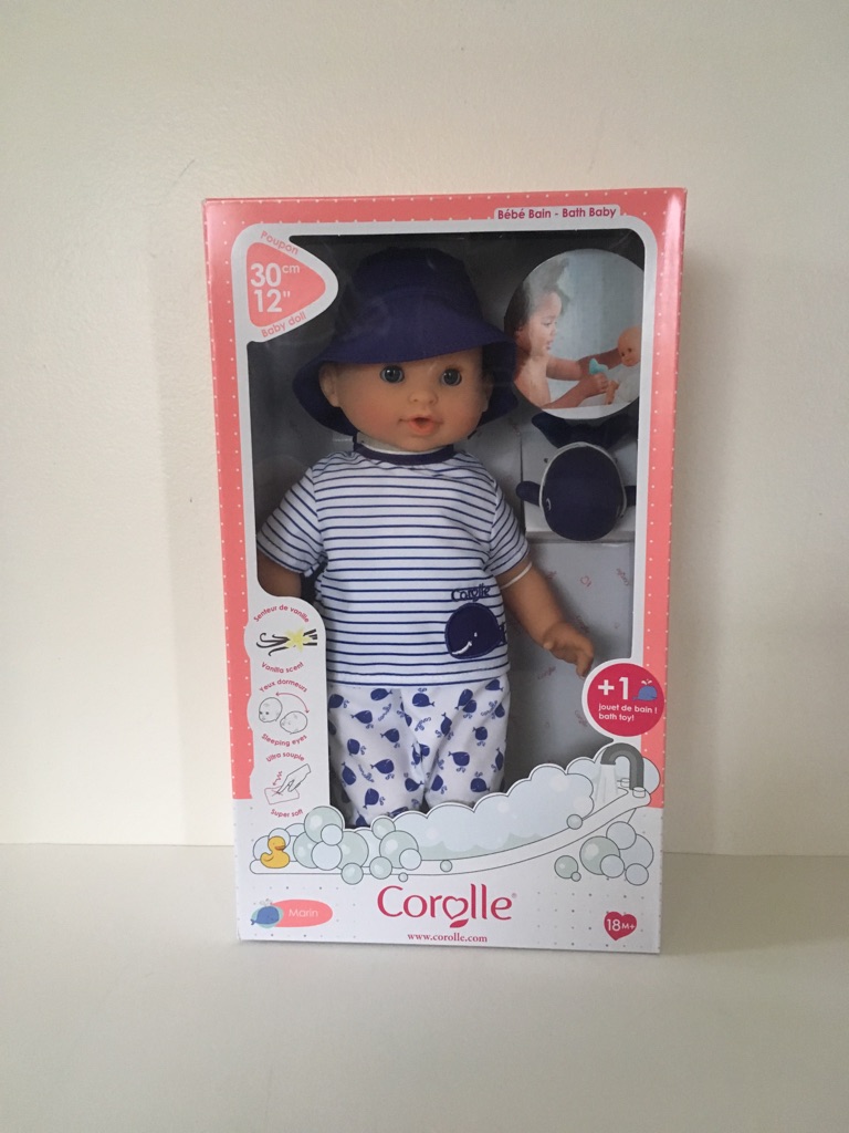 Corolle 12 inch Baby Doll - Marin 100670 UPC #4062013100678