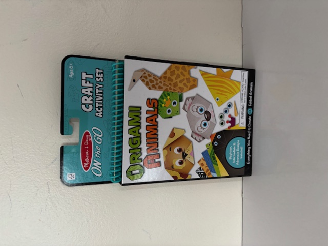 Melissa & Doug Craft Activity Set Origami Animals UPC #000772094429