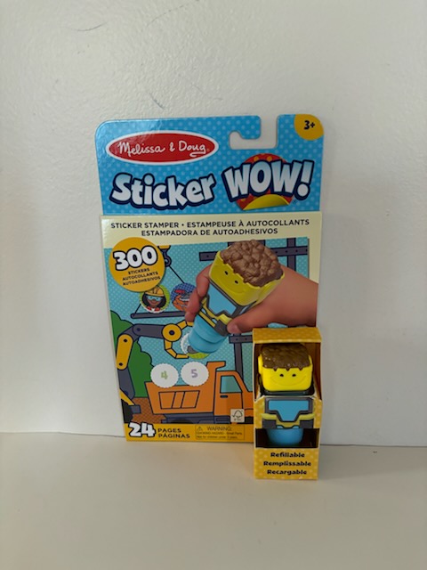 Melissa & Doug Sticker Wow Construction UPC #000772502443
