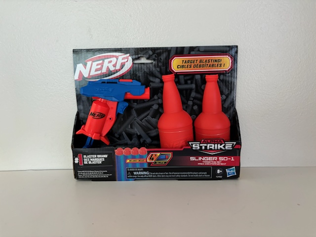 Nerf Alpha Strike Blaster UPC #195166123585