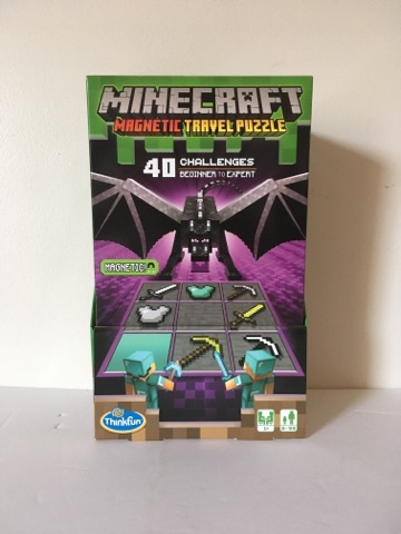 Thinkfun Minecraft Magnetic Travel Puzzle UPC #019275315214
