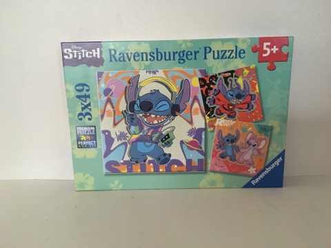 Ravensburger Disney Stitch Play the Day Away Puzzle UPC #4005555010708