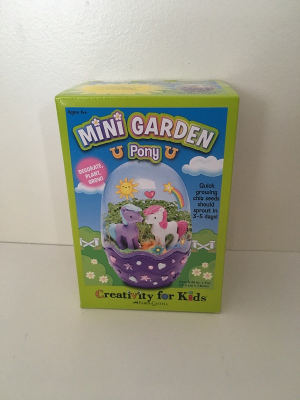 Creativity for Kids Mini Garden Pony Kit UPC #092633320631