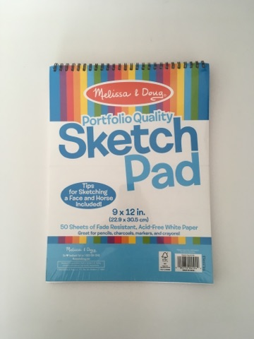 Melissa & Doug Sketch Pad UPC #000772041942