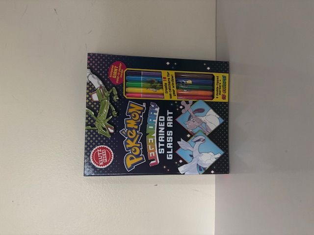 Klutz Pokemon Legendary Stained Glass Art UPC #9798225018573