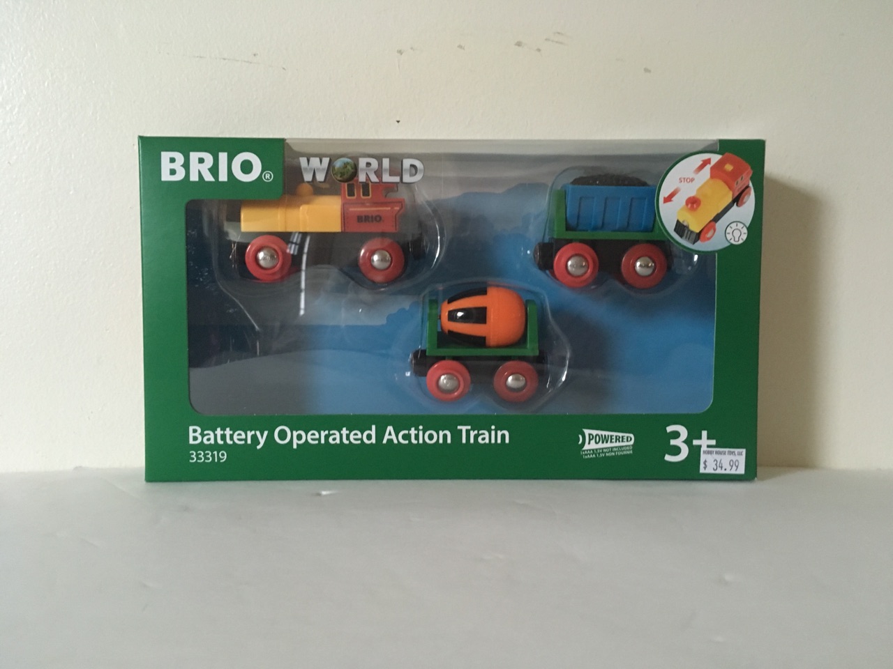 Brio World Battery Operated Action Train #33319