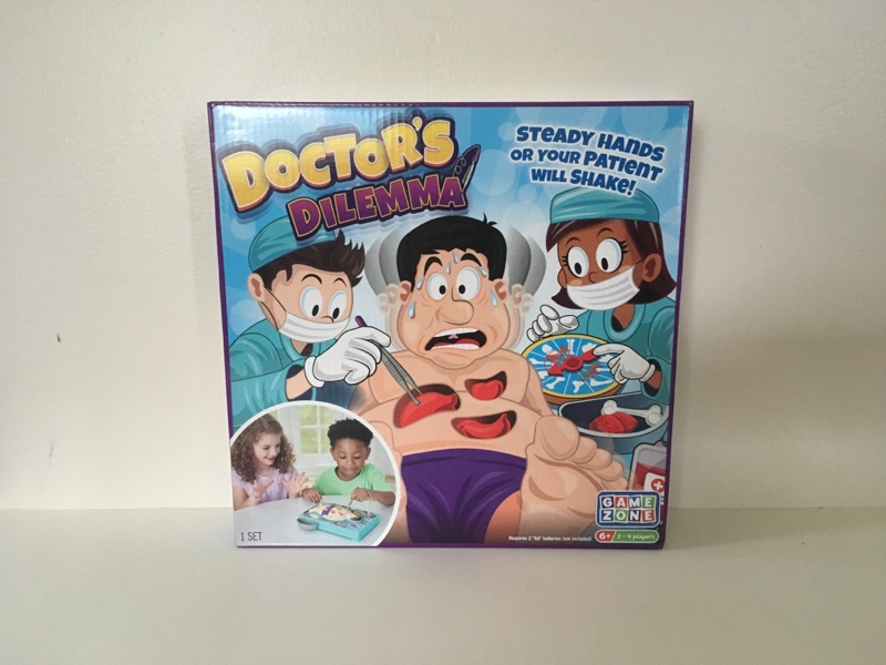 Epoch Game Zone Doctor's Dilemma Game UPC #020373251540