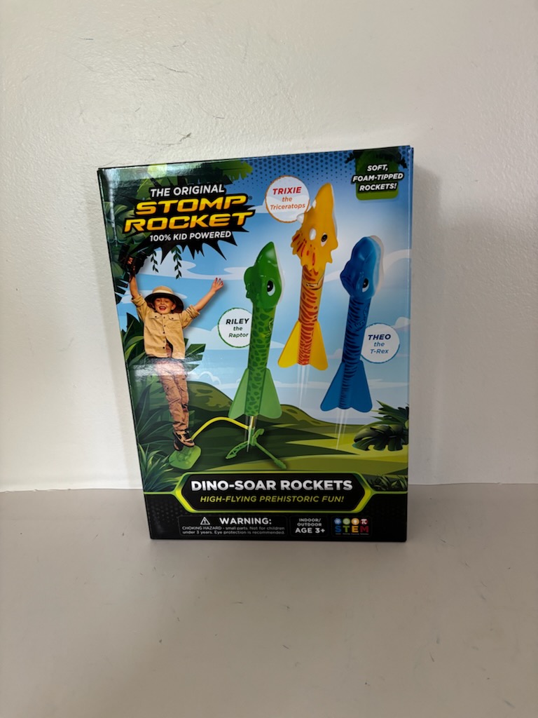 D & L Dino-Soar Stomp Rockets UPC #795516200906