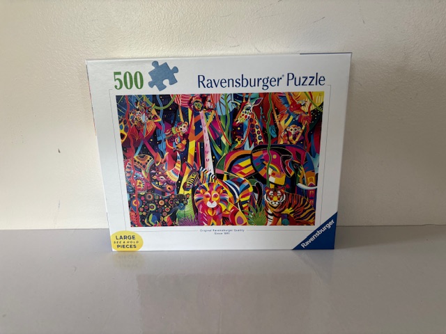 Ravensburger Jeweled Jungle Large Format Puzzle UPC #4005555018391