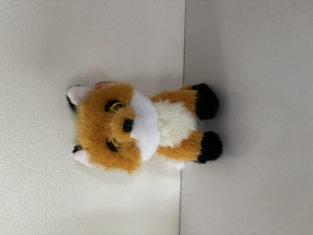 TY Beanie Babies Copper Fox Plush UPC #008421374281