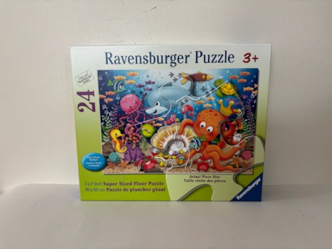 Ravensburger Fishie's Fortune Floor Puzzle UPC #4005556030415