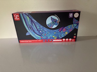 Hape Humpback Whale Shimmer Floor Puzzle UPC #6943478053571