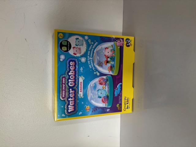 Creativity for Kids Make Your Own Water Globes Axolotis Kit UPC #092633325452