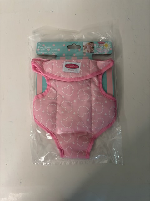 Madame Alexander Doll Play Studio Fabric Doll Carrier UPC #192724209323