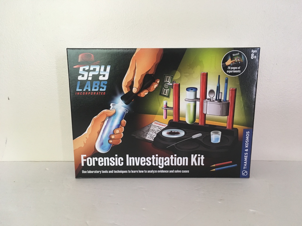 Thames & Kosmos Forensic Investigation Kit UPC #814743017634