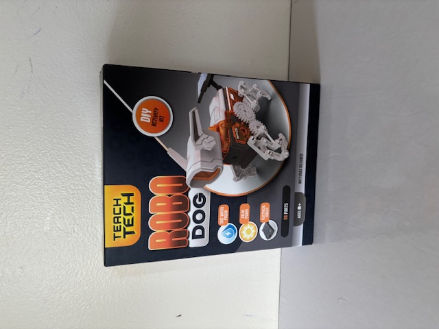 Elenco Teach Tech Robo Dog DIY Activity Kit UPC #756619014890