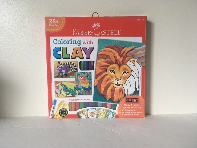 Faber Castell Coloring with Clay Lion UPC #092633309995