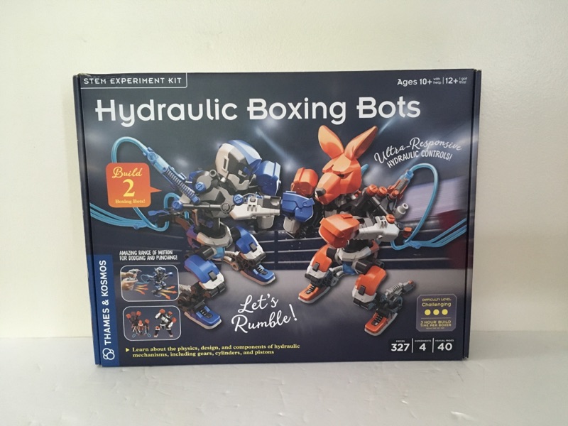 Thames & Kosmos STEM Hydraulic Boxing Bots Kit UPC #814743018280