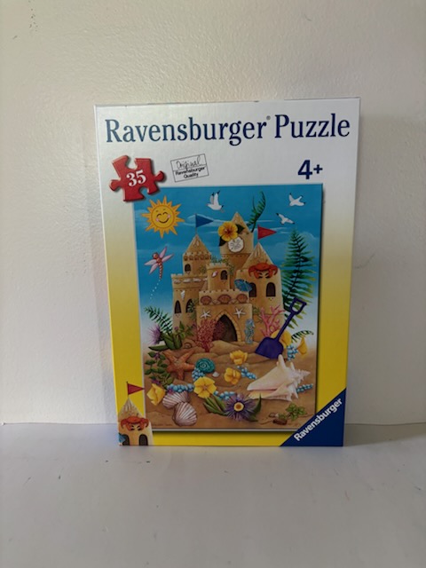 Ravensburger Sunshine SandCastle Puzzle UPC #4005555040989