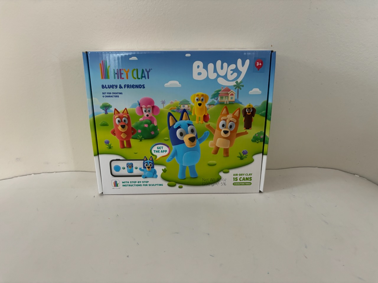 Fat Brain Hey Clay Bluey UPC #4897105245568