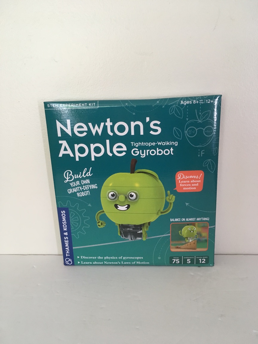 Thames & Kosmos Newton's Apple Tightrope Walking Gyrobot UPC #814743017948