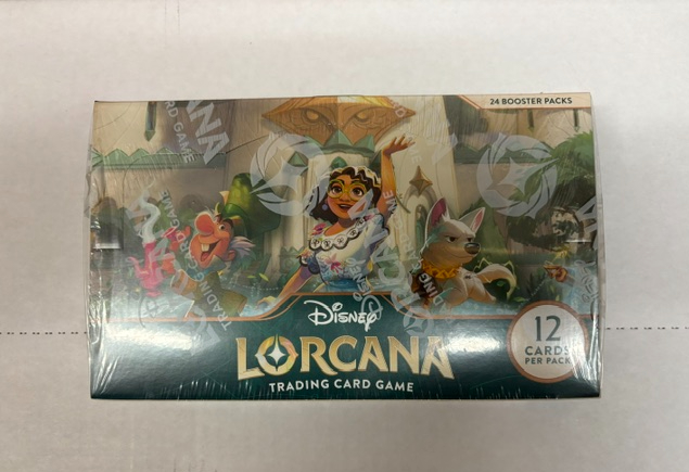 Disney Lorcana Archazia's Island Sealed Booster Box UPC #4050368985576