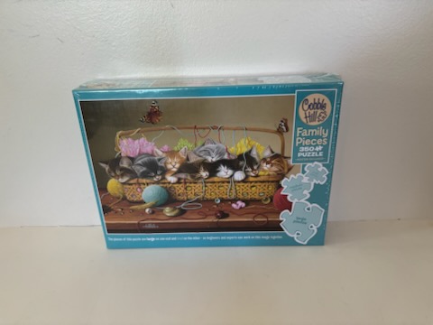 Cobble Hill Basket Case 350 Piece Family Puzzle UPC #625012470087