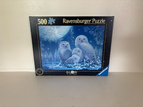 Ravensburger Glow in the Dark Owls in Moonlight UPC #4005555004790