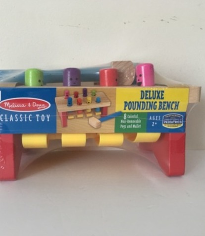 Melissa & Doug Deluxe Pounding Bench UPC #000772044905
