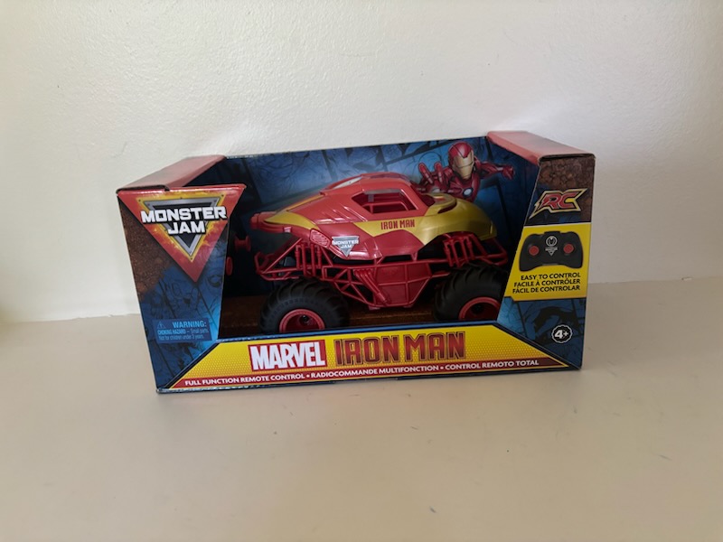 SpinMaster Marvel Iron Man Remote Control Vehicle UPC #681147014824