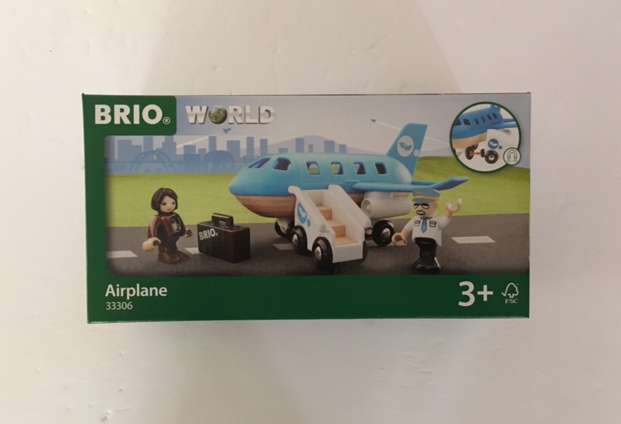 Brio World Airplane #33306 UPC #7312350333060