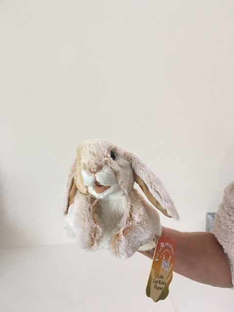 Folkmanis Little Lop Rabbit Puppet UPC #638348029447