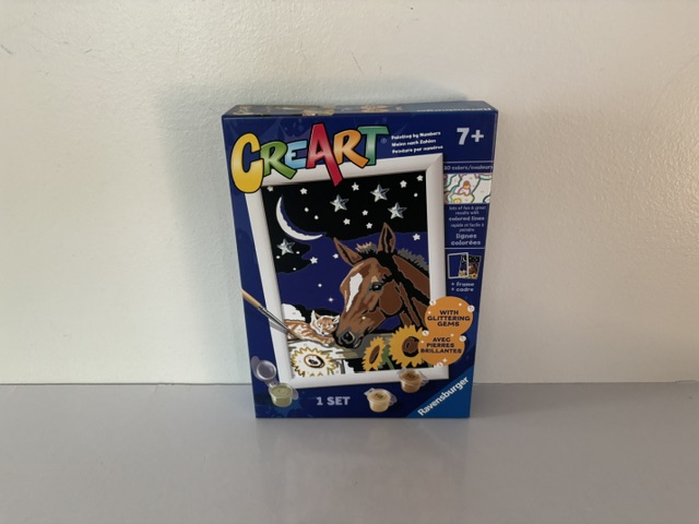 Ravensburger CreArt Paint by Number Horse Set UPC #4005556259137