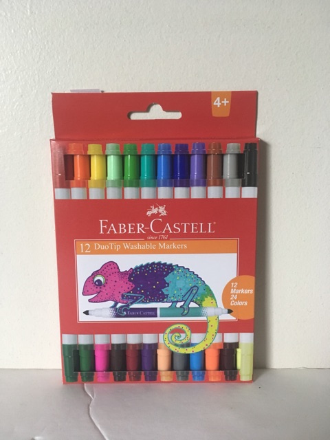 Faber Castell Duo Tip Washable Markers UPC #092633703540