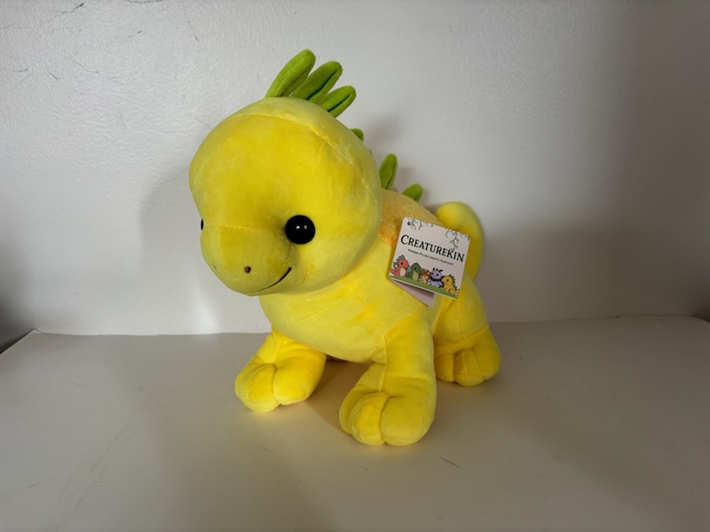 Creaturekin Lemon Newt Plush UPC #199284036901