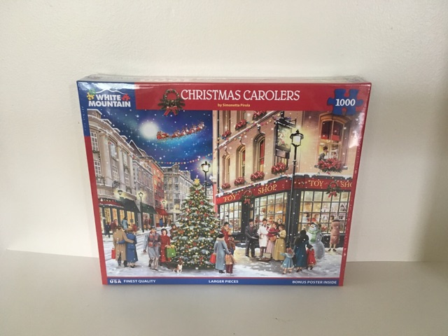 White Mountain Christmas Carolers Puzzle UPC #724819263448