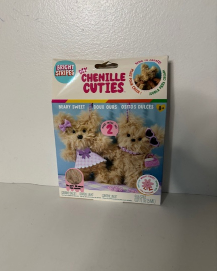 Bright Stripes DIY Chenille Cuties Kit UPC #810169161180