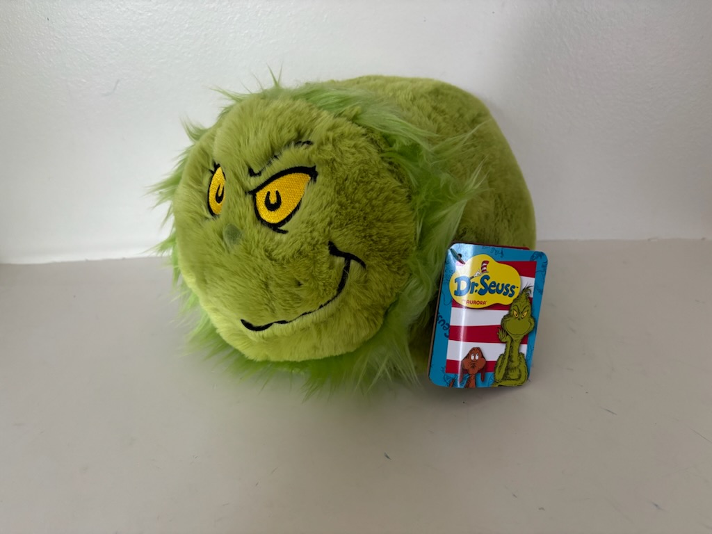 Aurora Spudster Dr. Seuss Grinch Plush UPC #092943152939