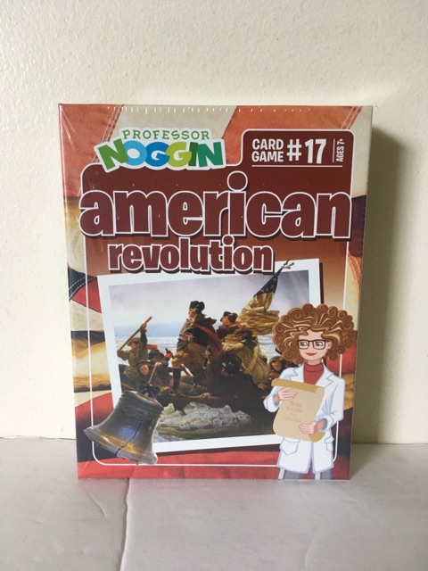 Professor Noggin's American Revolution Card Game UPC #625012114172