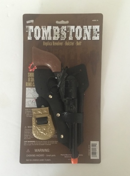 Parris Tombstone Replica Revolver Holster Set UPC #047379047120