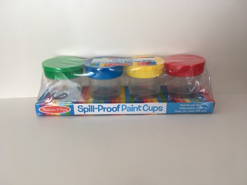 Melissa & Doug Spill Proof Paint Cups UPC #000772016230