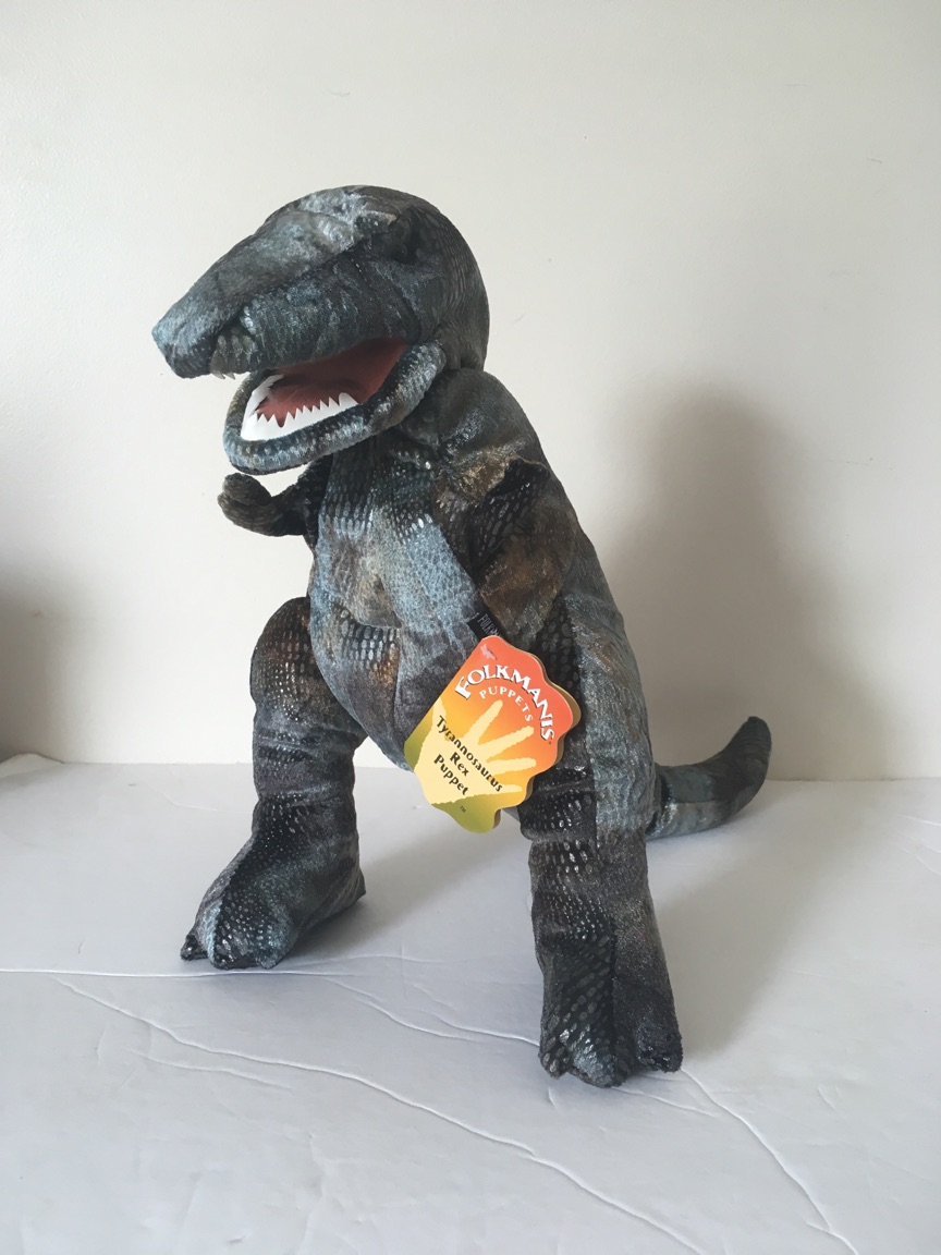 Folkmanis Tyrannosaurus Rex Puppet UPC #638348021137