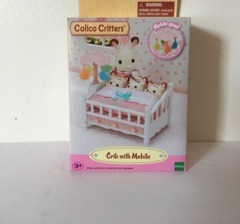 Calico Critters Crib with Mobile UPC #020373219137